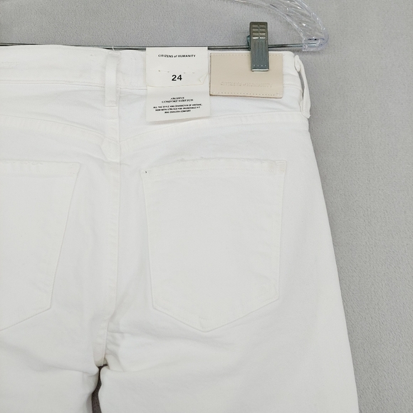 NEW Citizens Of Humanity Women's Ella Mid Rise Slim Crop Jean P7097 - Picture 5 of 11